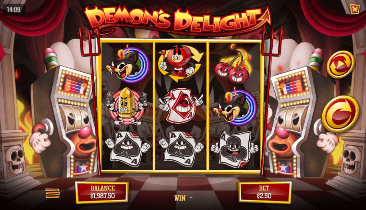 Imagen de diseno de los carretes de demons delight